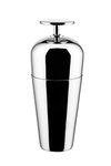 Alessi The Tending Box GIA26 - Parisienne Design Cocktail Shaker, with One Lower and One Upper Glass with Knob, in 18/10 Stainless Steel, 50 cl