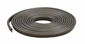 M-D Building Products, Brown 78196 Vinyl Gasket Weatherstrip, 1/2-Inch-by-17 Feet, 1/2' x 17'