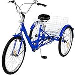 VEVOR Tricycle Adult 24 INCH Three 