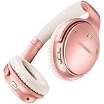 Bose QuietComfort 35 (Series II) Wireless Headphones, Noise Cancelling, with Alexa Voice Control, Rose Gold - 789564-0050