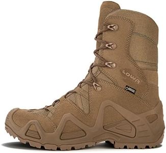 LOWA Mens Zephyr GTX Hi TF Suede Textile Coyote OP Boots 10.5 US