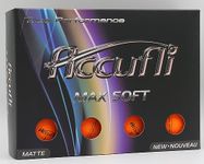 Accufli Max Soft Golf Balls (Matte Orange 12PK)