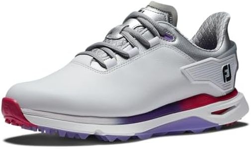 FootJoy Pro/SLX Women's Golf Shoe, White/Silver/Multi, 6 UK