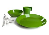 GSI Outdoors Cascadian 1 Person Tableset (Green)