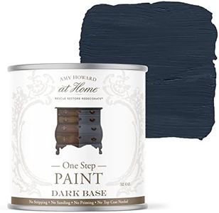 AMY HOWARD AT HOME: One Step Paint – Lady Singing Blues – Chalk-Based Paint for Furniture, Cabinetry, and More. No Stripping, Sanding, or Priming! Made in the USA. Blue - Chalky Finish - 32 Oz