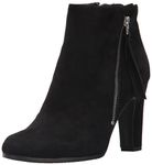 Sam Edelman Women's Sadee Ankle Boot, Black Suede, 10 Medium US
