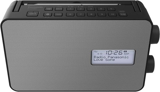 Panasonic Smart Radio – Portable FM/DAB+, Bluetooth, Black