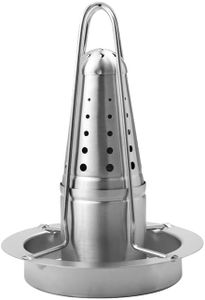 BaokiTook Beer Can Chicken Holder for Grill,Stainless Steel Chicken Roaster Stand,Vertical Chicken Grill Rack,Perfect Indoor and Outdoor Barbecue Grill for Roast Chicken