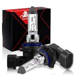 WinPower HB4 9006 55W Headlight Halogen Bulbs 3000K Yellow Super Bright 12V Car Fog Light Lamps, 2 Pieces