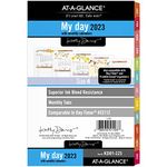 2023 Daily & Monthly Planner Refill by AT-A-GLANCE, 5-1/2" x 8-1/2", Size 4, Desk Size, Kathy Davis (KD81-225)