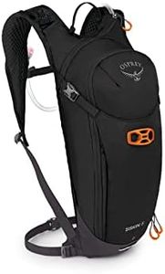 Osprey Siskin 8L Men's Biking Backpack with Hydraulics Reservoir, Black