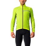 CASTELLI 4521511-032 SQUADRA STRETCH JKT Jacket Men's Yellow Fluo/Dark Gray L