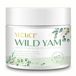 Wild Yam Cream,Organic Balancing Cream for Menstrual & Menopause Relief,Women Wild Yam Root Cream Skin Moisturizer,Botanical Balancing Body Cream 90g