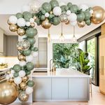 PartyWoo Sage Green Balloon Arch Ki