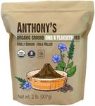 Anthony's Organic Ground Chia and Flaxseed Mix, 2 lb, Gluten Free, Finely Ground, Cold Milled, Non GMO