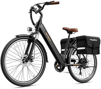 Heybike Cityscape 2.0 Electric Bike for Adults with 1200W Motor Peak,468Wh Removable Battery and up to 50Miles 24MPH,UL Certified 26" Electric Commuter Bike with 7-Speed and Front Suspension.