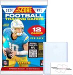 2024 Panini Score Football NFL Retail Pack with 12 Trading Cards + Toploader + STREETCARDS Magnet!