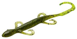 Zoom Bait 8-Inch Magnum Lizard Bait-Pack of 9 (Watermelon Chartruesereuse)