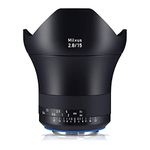 Zeiss Milvus ZE 2.8/15 Super Wide-Angle Camera Lens for Canon EF-Mount SLR/DSLR Cameras, Black