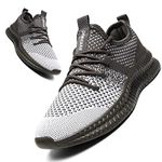 Linenghs Mens Running Trainers Walking Shoes Casual Breathable Gym Tennis Fitness Fashion Lightweight Sport Sneakers for Mens