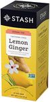 Stash Tea Lemon Ginger Herbal Tea, 