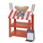 Talking Tables Hot Dog Stand Popcorn Stand | Party Table Centrepiece | Great For BBQ And Birthday Decorations | Paper, Reversible