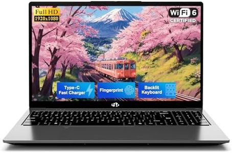 NIMO 15.6" FHD IPS Laptop, 16GB RAM 1TB SSD, Intel N150(Beat to i3-10110U, 4 Cores Up to 3.6GHz) with 2-Year Warranty, 65W Type-C PD Charger, Fingerprint, Backlit Keyboard, Wi-Fi 6, BT5.2