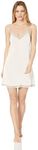 Natori Women's Feathers Knit Chemise, Light Heather Grey, X-Large