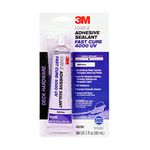 3M Marine Adhesive Sealant 4000 UV (05280), Medium Strength Flexible Waterproof Adhesive Sealant for Boats and RVs, UV Resistant, Cures in 24 Hours, White, 3 oz Tube