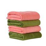 Yellow Weaves Super Soft Microfiber Hand Towels, Gym & Workout Towels 400 GSM, Multicolour 2, Set of 4