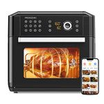 Proscenic T31 Air Fryer Oven With Rotisserie, 15L Digital Air Fryer Oven with Rapid Air Circulation, LED Touchscreen & APP/ALEXA Control, 12 Preset Programs, 100+ Online Recipes, 6 Accessories, 1700W