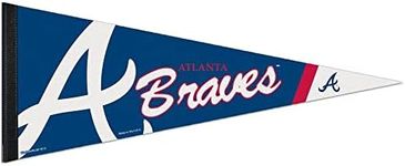 MLB 85395013 Atlanta Braves Premium Pennant, 12" X 30"