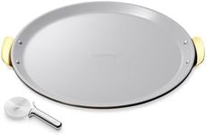 Caraway 15" Ceramic Pizza Pan and Stainless Steel Pizza Cutter