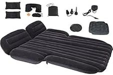 Icelus Inflatable SUV Air Mattress Camping Bed Inflatable Thickened Car Air Bed Mattress,185×130 cm Truck Bed Mattress,Car Travel Mattress,Car Sleeping Bed for Universal SUV