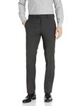 Kenneth Cole New York Men's Performance Stretch Wool Suit Separates (Blazer Business Jacket, Charcoal Grey Pant, 38