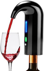 Aérateur de vin électrique, décanteur de vin portable à une touche et pompe de distribution de vin pour vin rouge et blanc Distributeur automatique d'oxydant de vin multi-intelligent