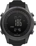 CakCity Military Tactical Watch for Men - Outdoor Sports Watch with Compass, Barometer, Altimeter, and Step Counter - Hiking Digital Wrist Watch