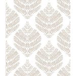 Hygge Fern Damask Peel and Stick Wallpaper