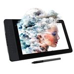 GAOMON PD1561 15.6 Inch IPS HD Screen Drawing Monitor Pen Display 8192 Pen Pressure Battery-Free Stylus and 10 Shortcut Keys