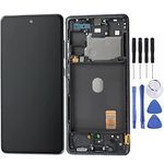 For Samsung Galaxy S20 FE LCD Screen Replacement,LCD Display Touch Screen Digitizer Assembly with Repair Tools, Compatible with Model S20 FE 5GSM-G781U1/DS G781 G781W G781V G781B/DS 6.5 inches