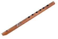 Instyler Premium Natural Right Handed Bamboo Flute Best for Beginner/Stage Performance (B SCALE)