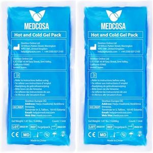 Medcosa Large Flexible Sport Ice Pack | Any Ache, Any Pain, We’ve Got You Covered | Extra Large Cold Reusable Pack | Ideal for Sport Injuries, R.I.C.E Treatment & Back Ailments
