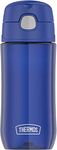 THERMOS FUNTAINER 16 Ounce Plastic Hydration Bottle with Spout, Blueberry