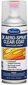 Eastwood 2k Paint Aerosol Spray Automotive with Long-lasting and Durable Finish 12 Oz Can | Clear Coat