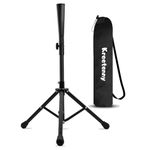 Baseball Batting Tee, Baseball Tee for Hitting, Baseball and Softball Tee, Portable Tripod Stand Base Tee, Adjustable Height 25.4 to 40.9 inches for Hitting Training Practice, with a Carrying Bag