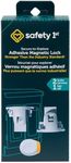 Safety 1st Secure-to-Explore Adhesive Magnetic Locks – Baby Proofing Cabinet and Drawer Lock System, No-Drill Invisible Child Safety Locks, 2 Locks + 1 Key