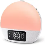 Geuuap Sunrise Alarm Clock White No
