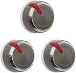 luclyyasys Upgraded 66753 Main Burner Control Knob Set for E/S-240,E/S-340,E/S-440,E/S-640 Compatible with Weber Genesis II LX Grill Knobs(3 Packs),2-Year QA