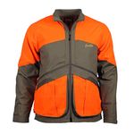 Gamehide Upland Field Hunting Jacket (Khaki/Orange, X-Large)