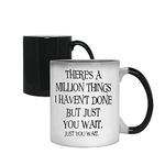 Giftme There's a Million Things i haven't Done But Just You Wait Hamilton Musical Birthday Secret Santa Coffee Tea Mug Unique Magic Mug Ceramic Mug.